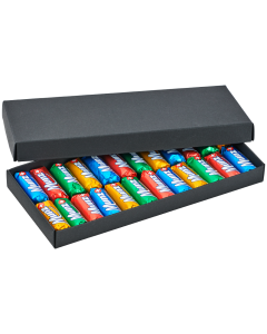 Munz Kartonbox flach offen Munzli Original