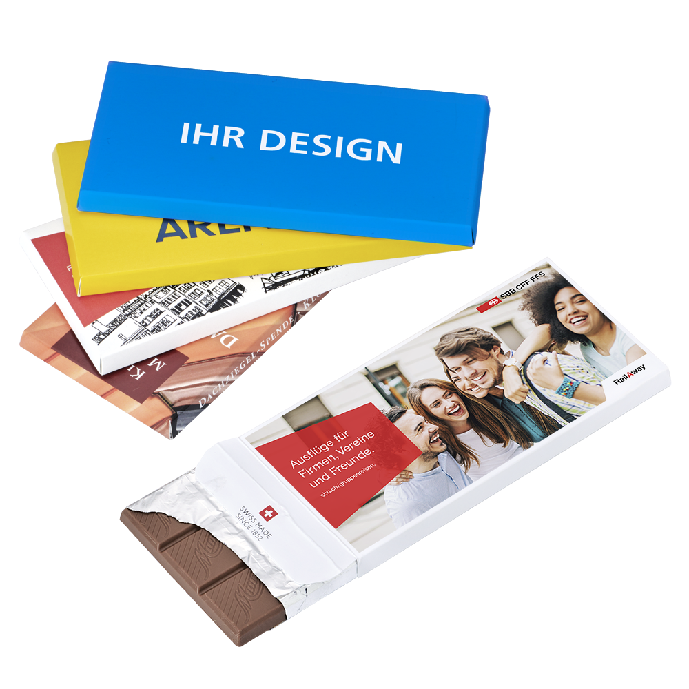 Munz Milchschokolade Ihr Logo