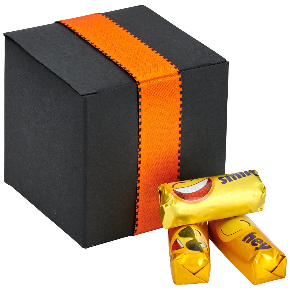 Munz Karton-Würfel mit Munzli Smiley